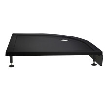 Shower Tray Leg Set & Plinth Kit - Slate Grey - 900mm x 900mm Panel