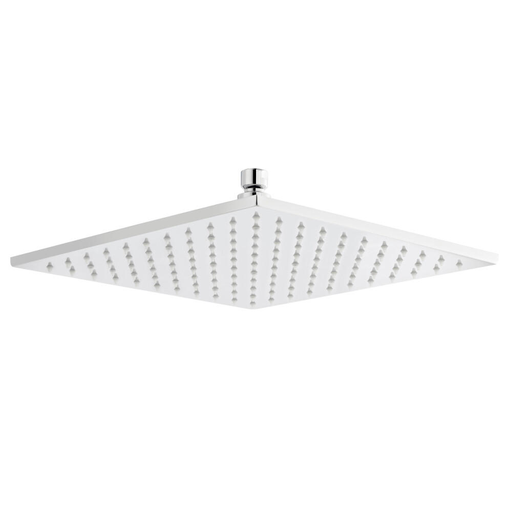Balterley Square Led Fixed Shower Head, 300Mm - Chrome