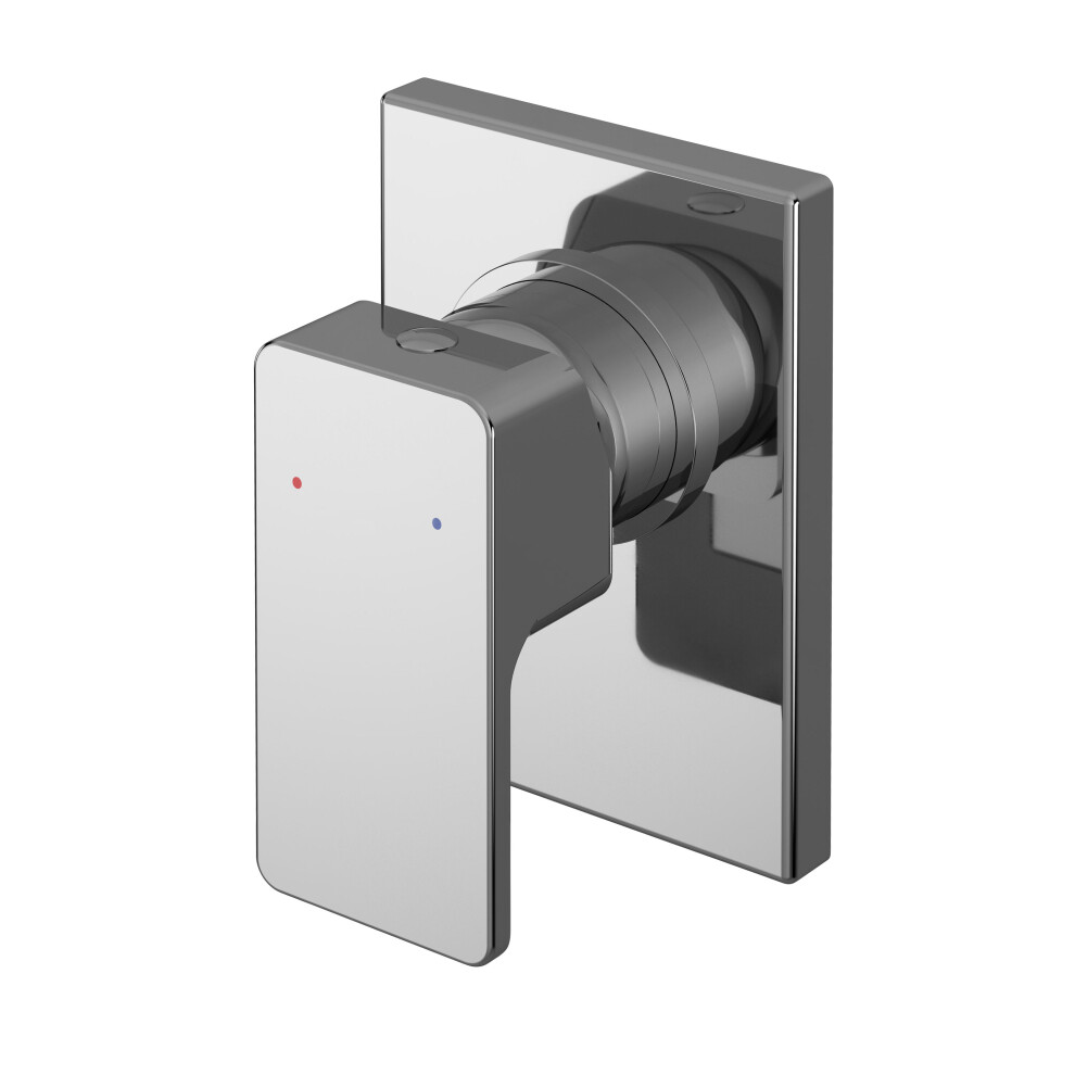 Balterley Square Concealed Manual Shower Valve (1 Outlet) - Chrome