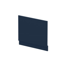 700mm Straight Bath MFC End Panel & Plinth - Matt Electric Blue