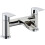 Balterley Modern Bathroom Waterfall Spout Deck Mounted Bath Filler Tap - Chrome 1