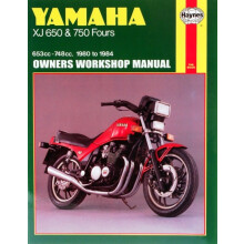 Yamaha XJ650 750 Fours 80 84 Haynes Repair Manual by Haynes Publishing