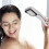 Pressure Rainfall Shower Head Water Saving Square Chrome Nozzle Easy Install Silver 4