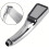 Pressure Rainfall Shower Head Water Saving Square Chrome Nozzle Easy Install Silver 2