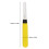LED Needle Threader with Battery Compact Plastic Design for Sewing Yellow 12