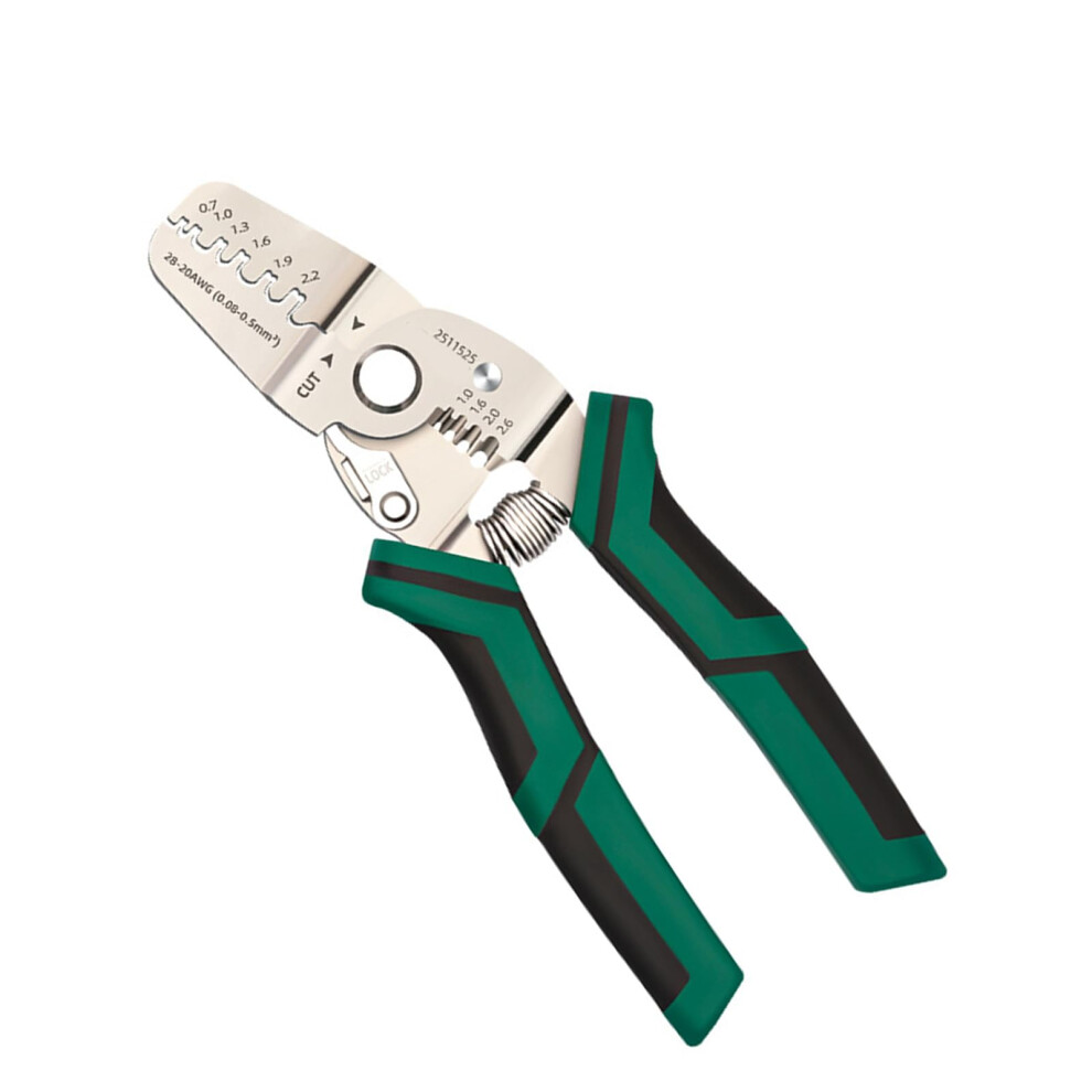 Heavy Duty Wire Crimper And Stripper With Antislip Grip For Automotive And Electrical Work 9169991216799