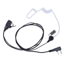 TwoWay Radio Earpiece with Mic and PTT, Baofeng Compatible Detachable Acoustic Tube for K Head Radios