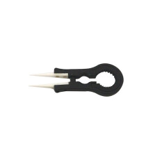 Ceramic Tweezers Heat Resistant Tips for Precision Soldering and NonConductive Wire Handling