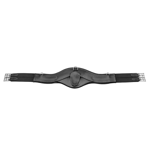 (54in, Black) Whitaker Leather Classic Horse Girth 1