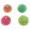 12 Pack Stress Balls Set, 5x5 cm, TPR, Assorted 8