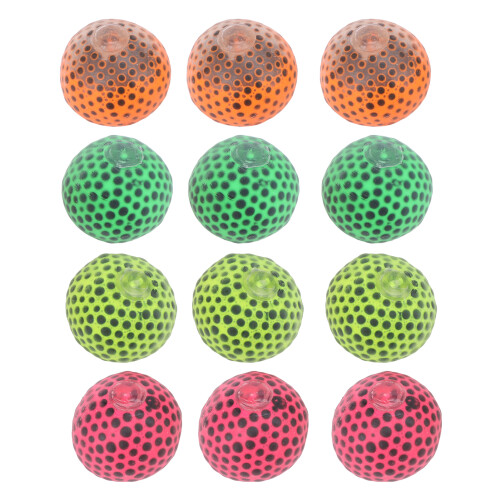 12-pack de bolas sensoriales antiestrés - Variadas de 5x5 cm, TPR 2