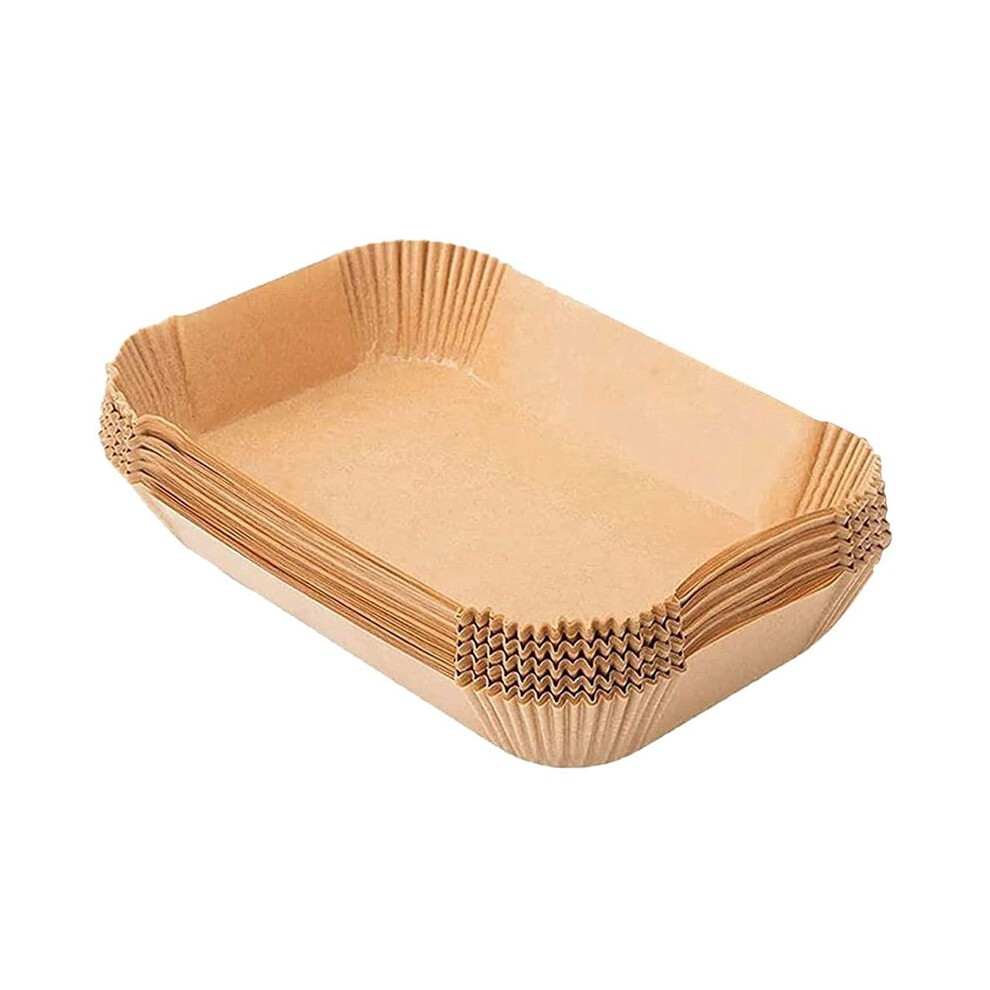 100Pcs Air Fryer Liners Rectangle, Air Fryer Liners For Dz201 Dz401, Air Fryer Baking Paper For Foodi Dual 6033972751544