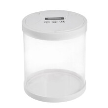 Lock Box Elettronico Timer Lock Container Multi Function  Lock Box Bin per Giocattoli Telefoni Cellulari Senza Batteria Bianca