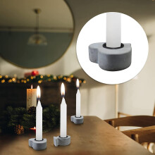 Candle Holders for Taper Candles, Candle Holder, Tea Lights, Candle Insert Table Candles, Candle Holder 30Pcs Black