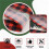 Linho Vermelho e Preto Xadrez Xadrez Corredor de Mesa de Natal 72 Polegadas Longa Sazonal Inverno DecoraçãO de Mesa de Natal 3