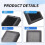 -H128 Replacement Filter Compatible for LEVOIT -H128 Air Purifier, -H128 H13 True HEPA Replacement Filter 2 Pack 5
