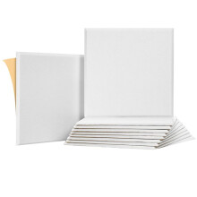 Confezione da 10 Pannelli Insonorizzati per Pareti, Pannelli Acustici Autoadesivi 30,5 X 30,5 X 0,4 Pollici per Studio di Registrazione, Ufficio,