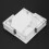 6Pcs/Set Marble Leather Square Drink Coasters Placemat Cup Mat Pad Holder Kitchen Tableware for Home Table Kitchen Decor 5