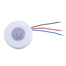 110-220V Ceiling PIR Motion Sensor Light  200W Ultra Slim Infrared Induction Adjust  Delay Light