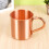 Pure Copper Moscow Mule Mug Solid SläT Utan Innerfoder för Cocktail Kaffe ÖL MjöLk Vattenkopp Hemmabar Dryckesartiklar Cool 7