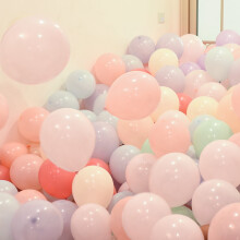 100 Globos de Látex de 10 Pulgadas Pastel Macaroon, Globos Espesos de Color de Caramelo, Suministros de Fiesta para Decoración de Fiestas, Amarillo