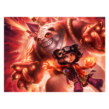 Mach Es Selbst Handwerk Diamant Malerei League Of Legends Kunst Malerei Dekoration ein der Wand Hause BüRo Dekoration Malerei,Annie Hastur