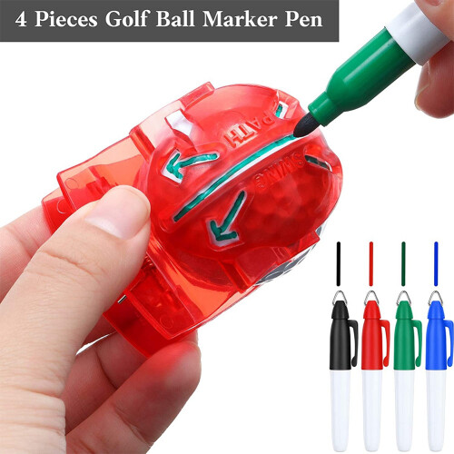 Drawing Tool Set Putter Aligning  Drawing Template Tool 4   Stamper with 4  Pens