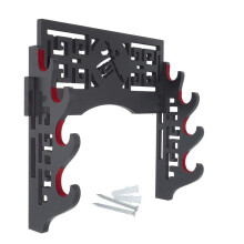 Zwaardhouder Wandmontage Zwaardstandaard Japanse Samurai Zwaard Display Rack Hanger en Standaard Zwaarden - 4-Tier