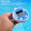 Floating Pool Thermometer Wireless - Swimming Pool Temperature Thermometer Easy Read, Solar Digital Pool Thermometer 3