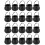 20 Pcs  Candy Kettles Witch Skeleton Cauldron Holder Pot with Handle for Halloween Easter St Patrick'S Day Party 1