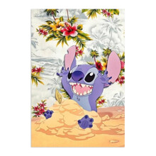 DIY Diamond Painting Full Diamond Round Cute Stitch Embroidery Home Decoration