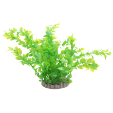 40cm Plastic Green Leaves Water Plants Decoration for Fish Tank Aquarium