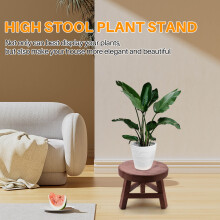 Suporte de Madeira para Plantas, Suporte de Fezes Alto para Vasos de Flores Multifuncional, para Sala de Estar e DecoraçãO de Jardinagem