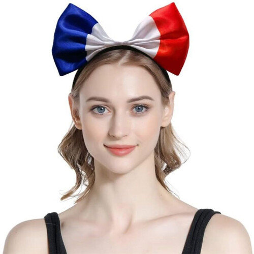 Bow Headband, Bow Headband Array, Holiday Patriotic Party Gift, Cosplay Costume 1