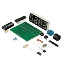 4-Cijferige Digitale Elektronische Klokkit, Microcontroller Digitale Klok, 4-Cijferige Digitale Klokkit, Elektronische Doe-Het-Zelfkit