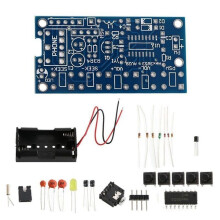 RDA5807 DIY Elektroniska Kit Trådlös Stereo FM-Radiomottagare Modul PCB 76MHz-108MHz 1,8V-3,6V