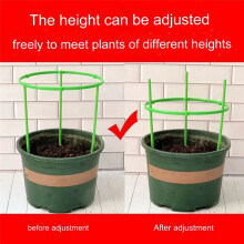 Detachable Plant Support Pile Greenhouse Arrangement Bonsai Fixing Rod Holder Garden Flower Stand Vine Climbing L