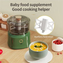 Wireless Electric Garlic Press Dual-Purpose Kitchen Food Grinder Rechargeable Meat Grinder Vegetable,White
