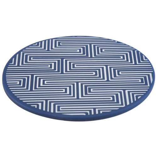 6Pcs Drink Coasters,Round Silicone Rubber Cup Pad with Storage Box,Suitable for Bar, Table Decoration, Protect Desktop 1