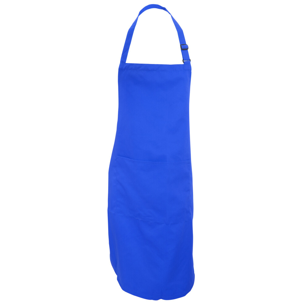 (One Size, Sapphire) Dennys Adults Unisex Catering Bib Apron With Pocket 5057080126590