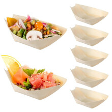 150 St EngåNgssushibåTar FöRräTtstallrikar TräMatbrickor TräMattallrikar Sushi och Sashimi Party Kits