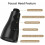 Matte Black Kitchen Faucet with Pull Down Sprayer, Single Handle Stainless Steel, Easy Install Ref: 3485 3