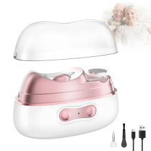 Electric Nail Clipper 4in1 Automatic Nail Trimmer with LED Light Rechargeable for Seniors Kids