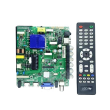 Universal TV Motherboard with LVDS MIPI Support, ThreeinOne Driver Board 1920x1080 45V66V