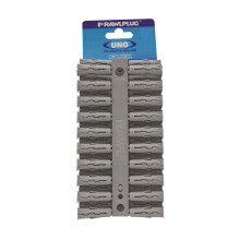 (10 x 36mm, Grey) Rawlplug Universal Plug (Pack Of 80)