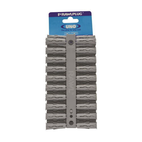 (10 x 36mm, Grey) Rawlplug Universal Plug (Pack Of 80)