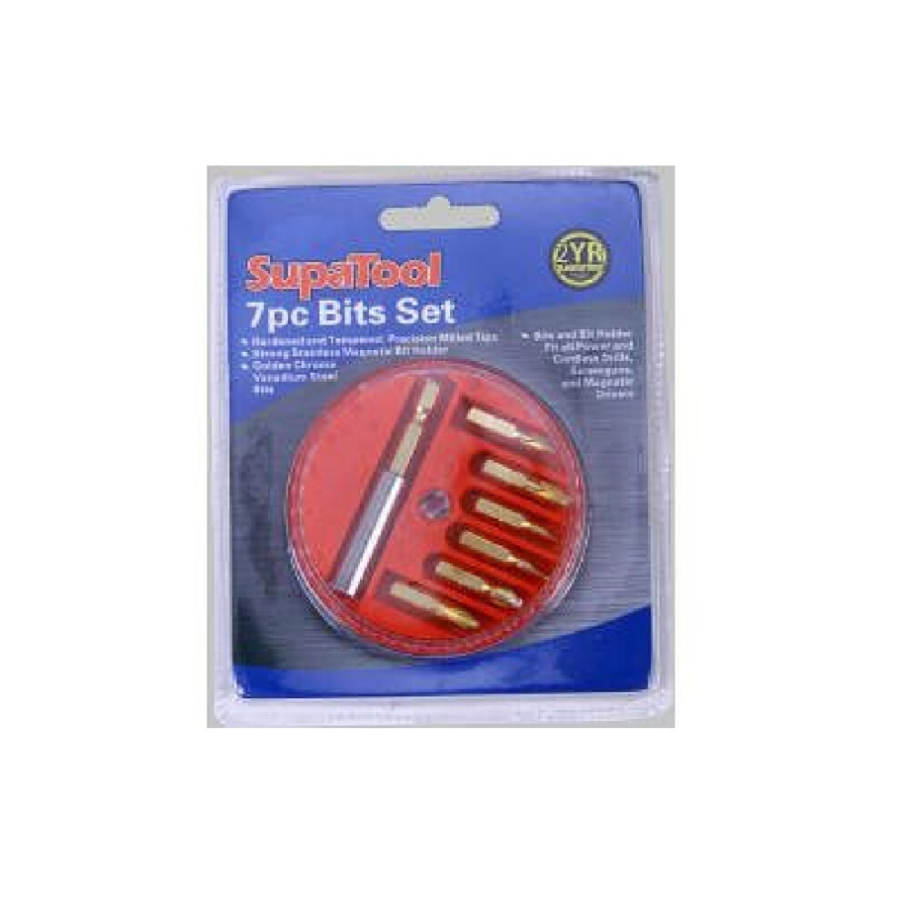 Supatool 7 Piece Bits Set 5059444315664