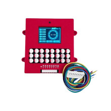 8S Lithium Battery BMS Active Balancer with Display for LiFePO4 Solar RV UPS Protection