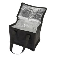 Kühltasche Schwarz  28 cm x 17 cm x 14 cm L