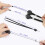 Transparente Ausweishüllen mit Umhängeband, 2er-Pack Transparent 2